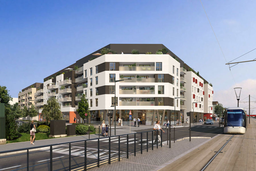 Programme neuf : Les Balcons d'Opaline - Pierrefitte-sur-Seine