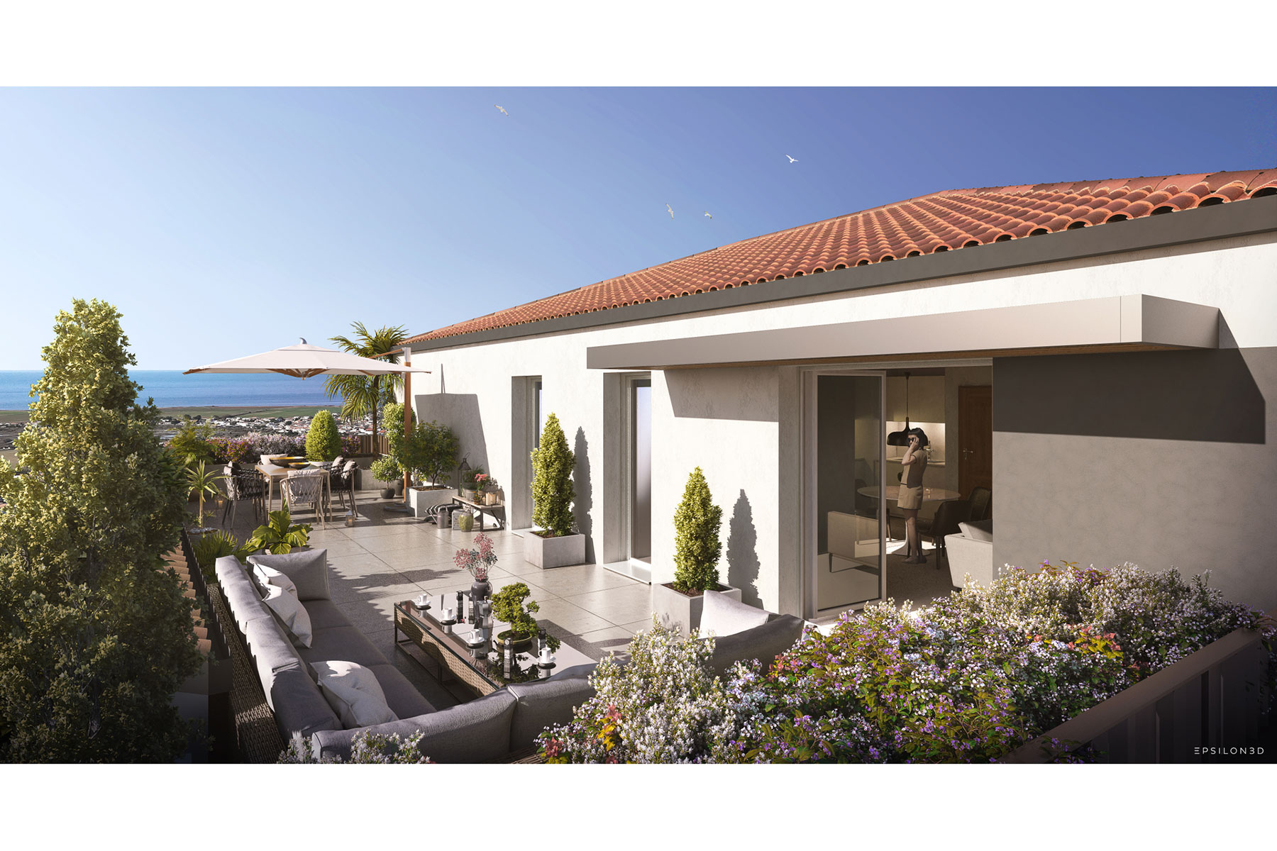 44m²