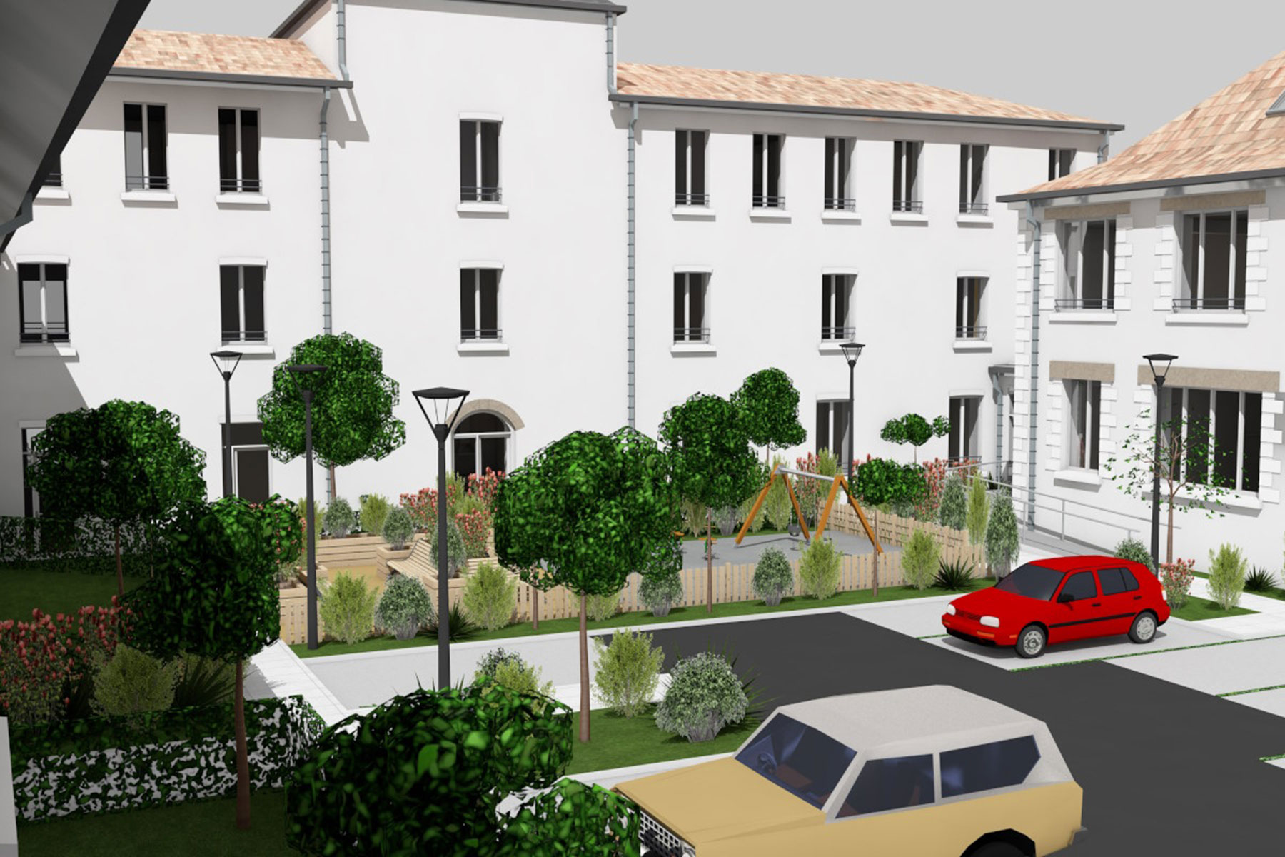 Programme neuf : Ancien Hôpital - Machecoul