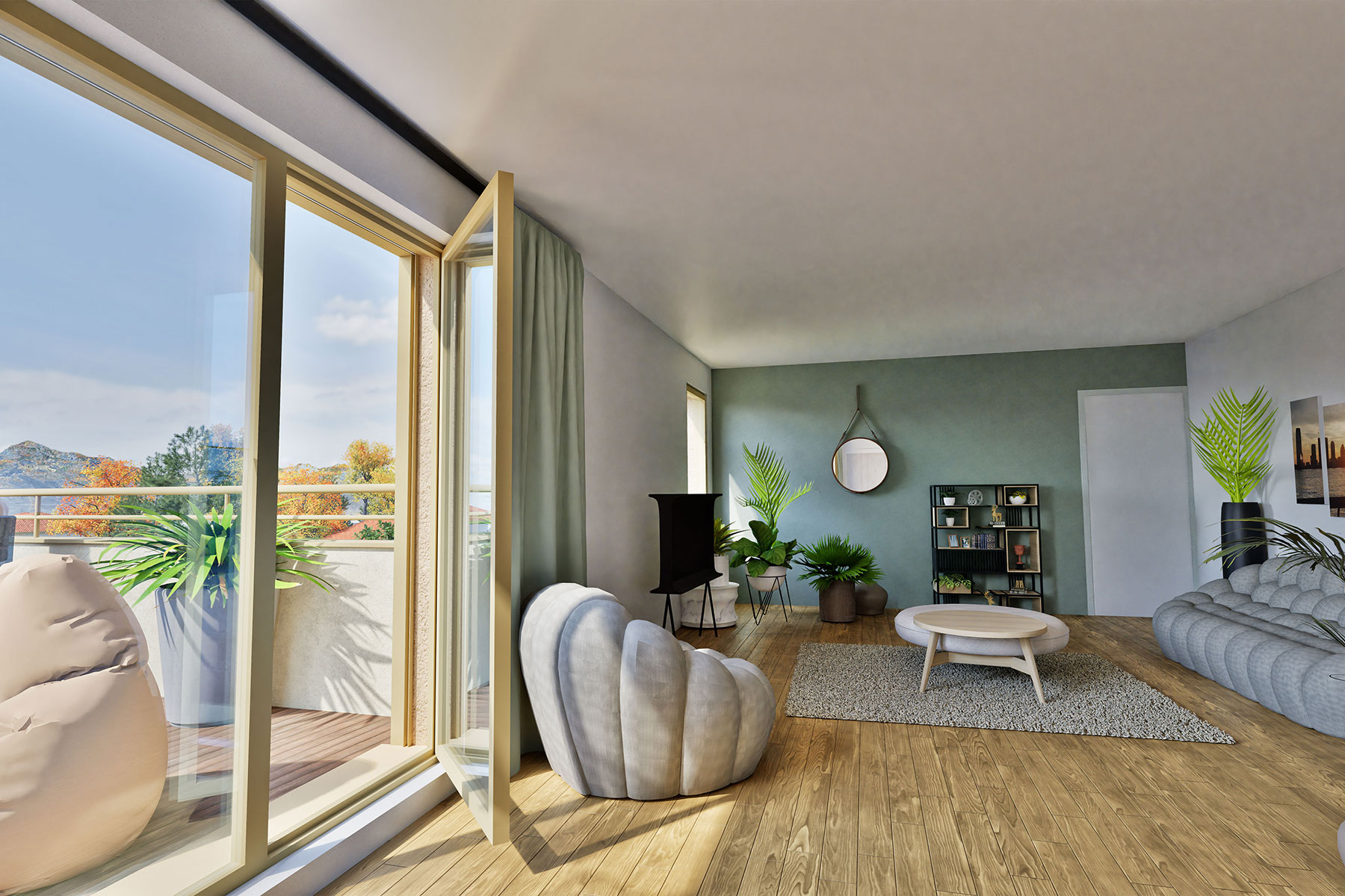 44m²