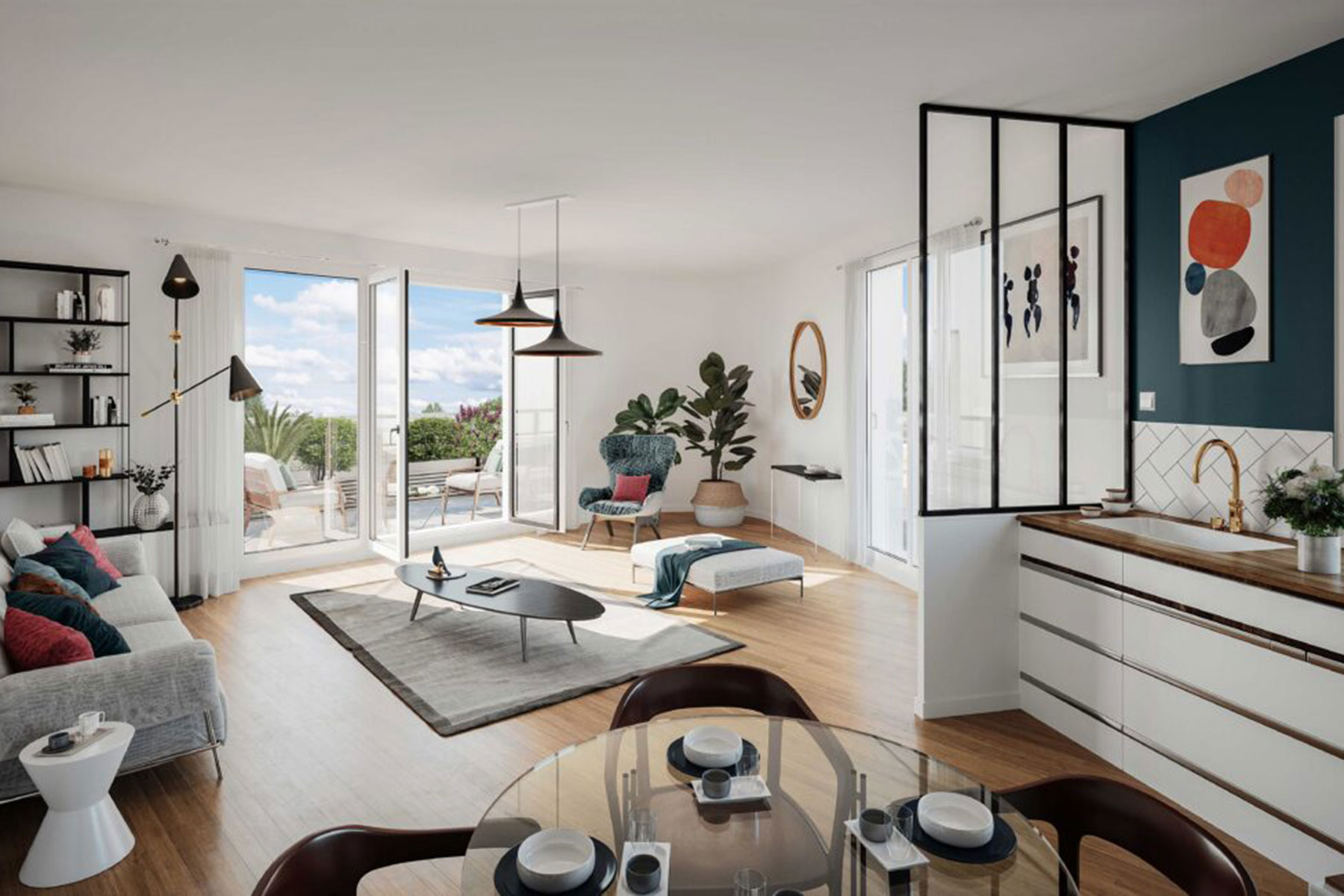 57m²