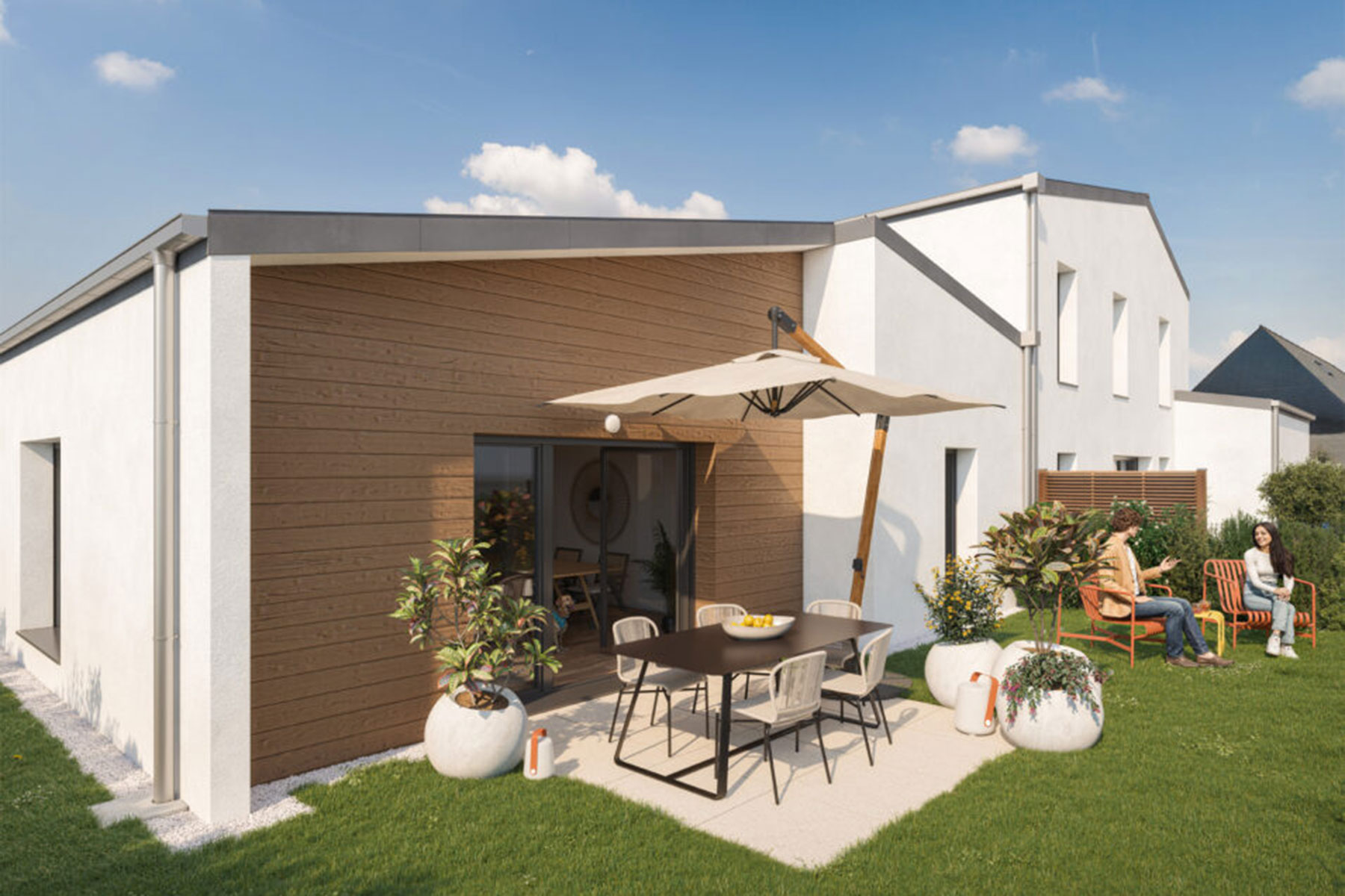 Programme neuf : Les Villas de Saint-Hernot - Crozon
