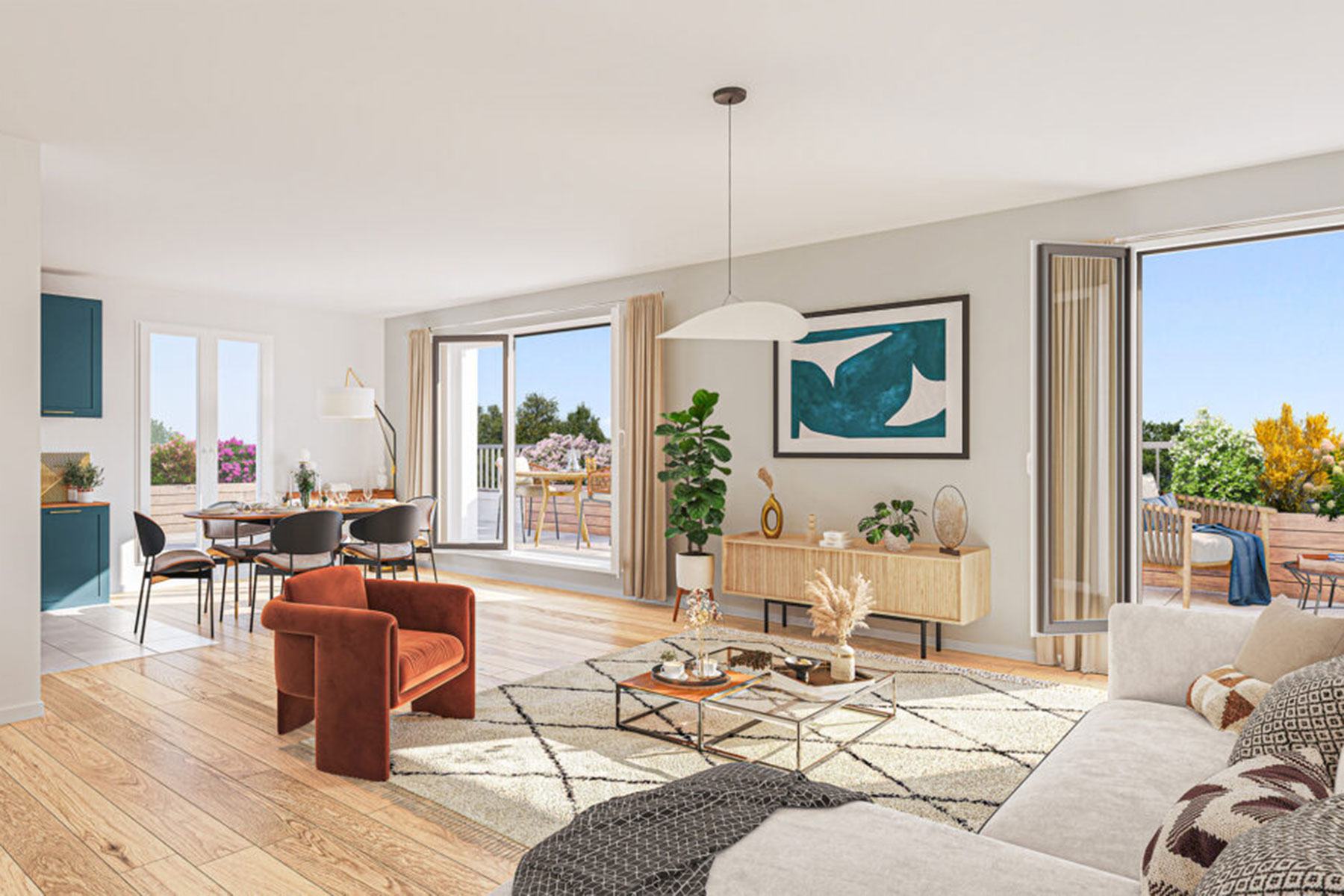 Programme neuf : Hameau du Minoy - Salles