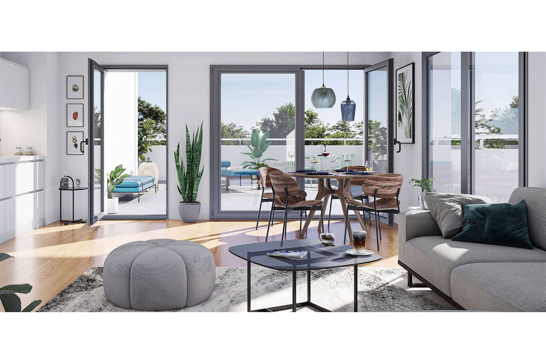 Programme neuf : Le Domaine du Parc Mansart - Bât. I1 - Plaisir