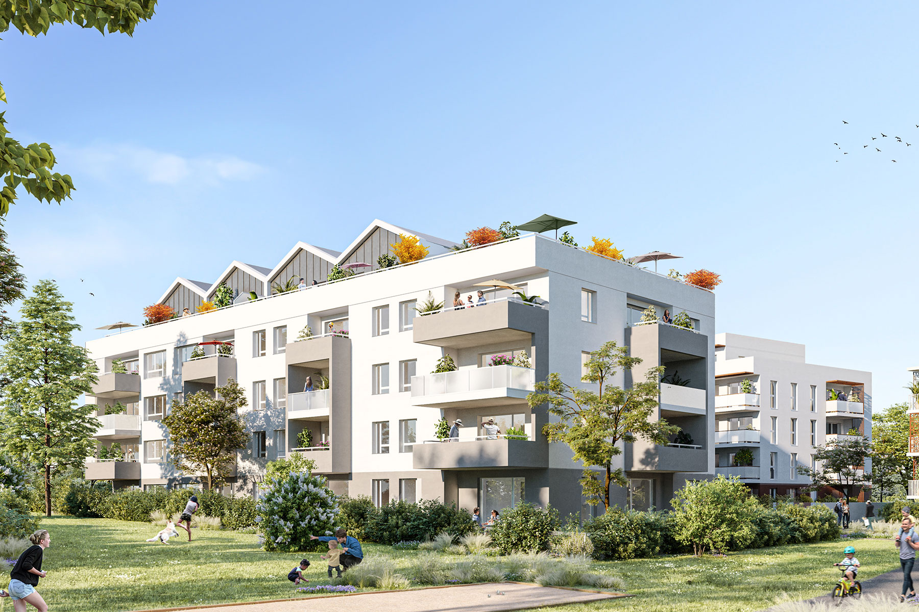 Programme neuf : Le Domaine du Parc Mansart - Bât. I2 - Plaisir