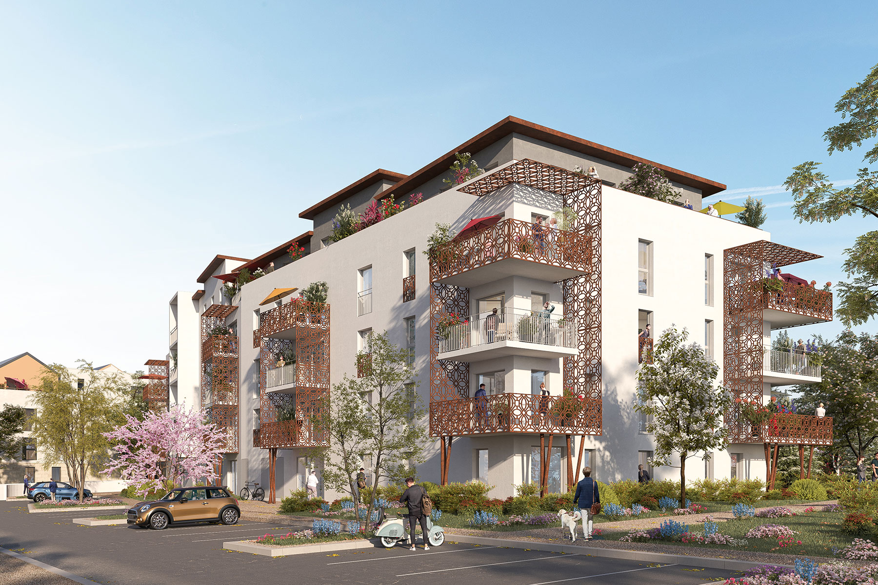 Programme neuf : Le Domaine du Parc Mansart - Bât. G - Plaisir