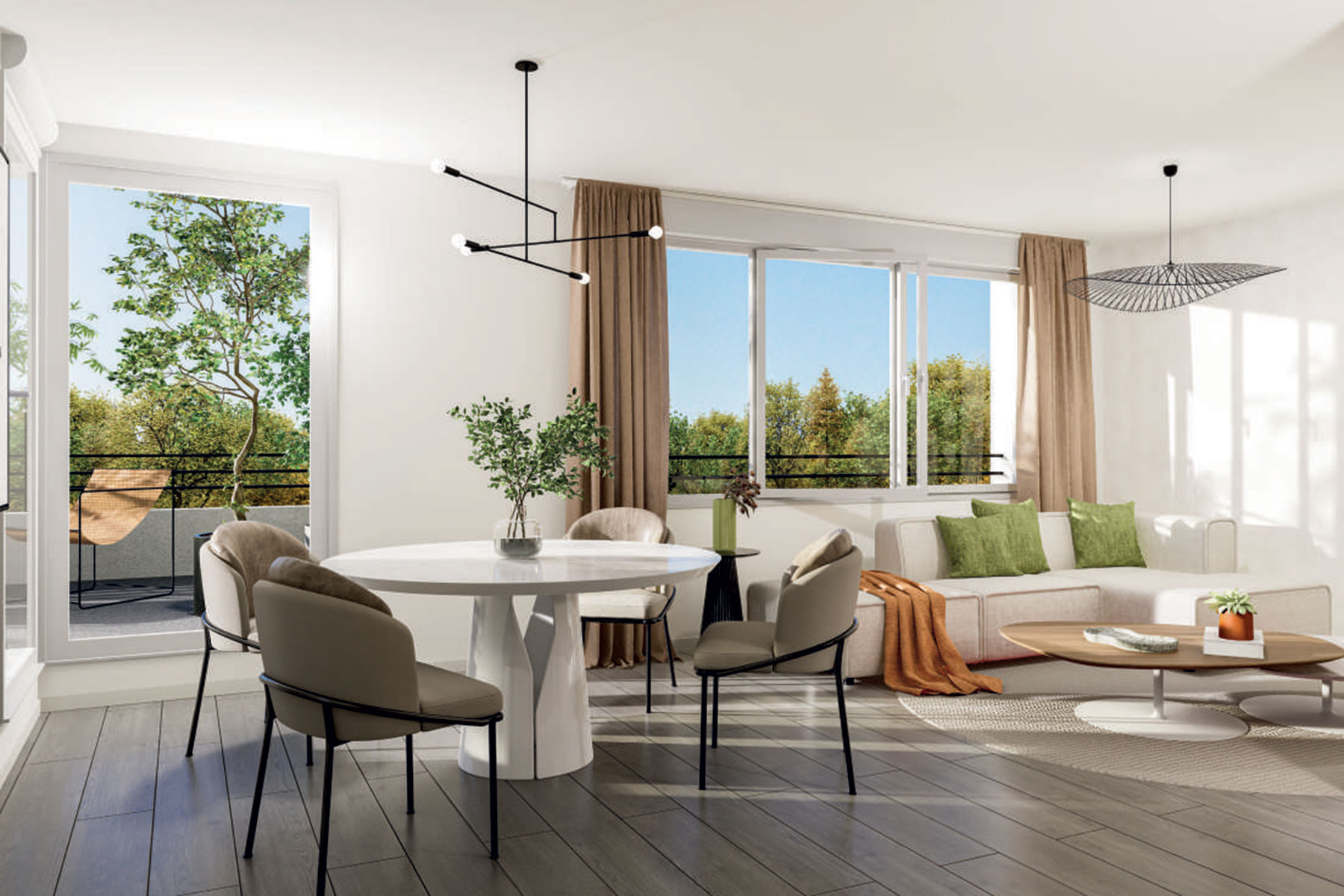 Programme neuf : Le Domaine des Roses - Préaux