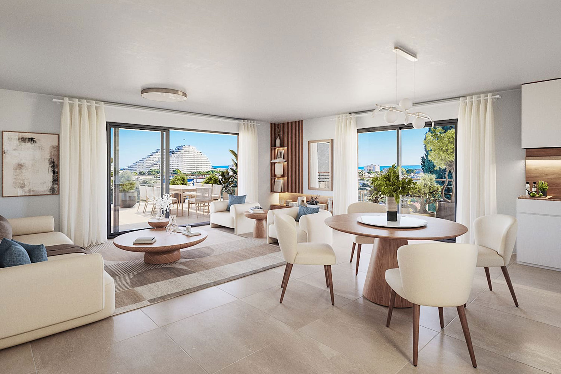 Programme neuf : Villeneuve-Loubet (06270)